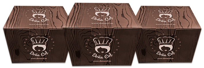 Catering Boxes®. Doña Col Catering. Madrid y Zaragoza.