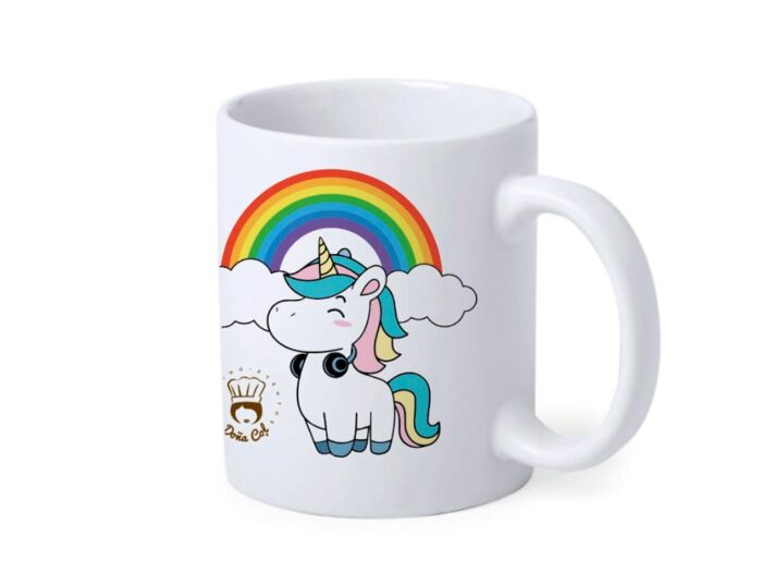 Taza para niños y niñas. Doña Col. Complementos