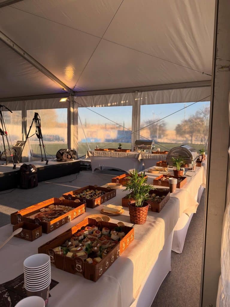 catering en Madrid en empresas