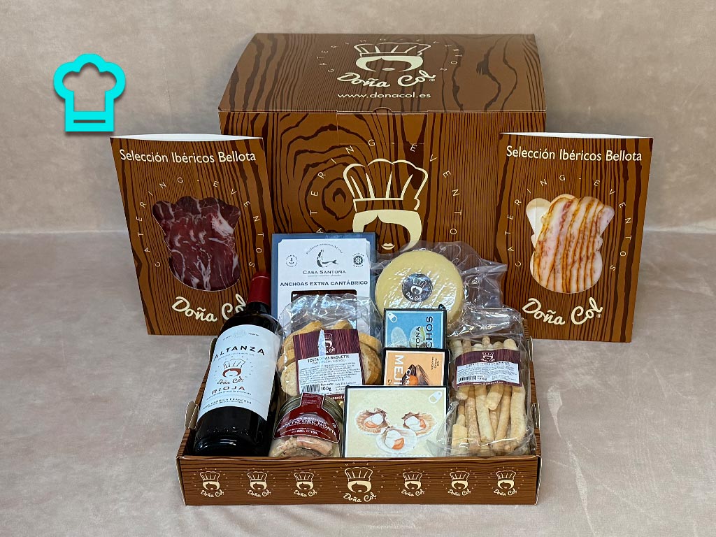 REGALOS GOURMET #7 a domicilio para toda la Península. Doña Col Catering.